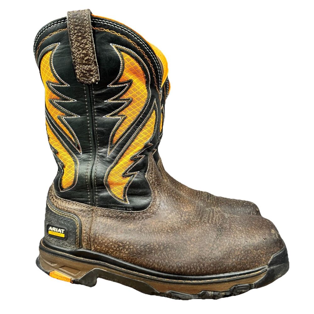 Ariat Intrepid VentTEK Composite Toe Leather Work Boots Men's 11.5 EE - Picture 10 of 10